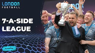 7-a-side London Football Leagues londonfootball.uk #LetsPlay.