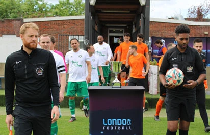 London Football Team Banner